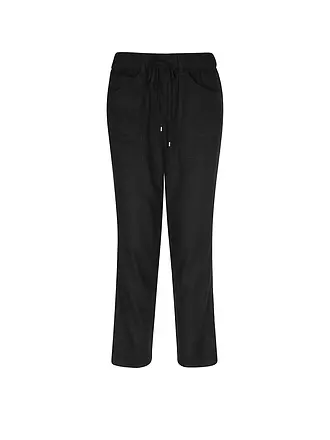 S.OLIVER | Pantalon Coupe Jogging | schwarz